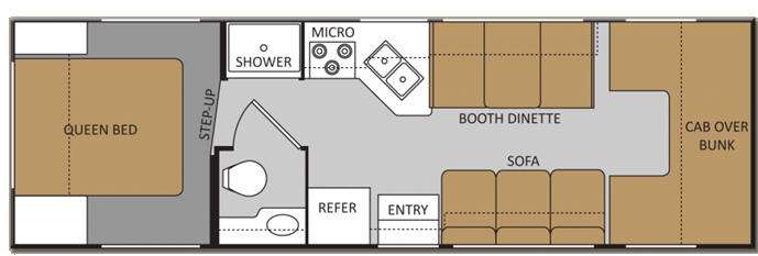 28ft Thor Class C Motorhome » Sand Highway RV